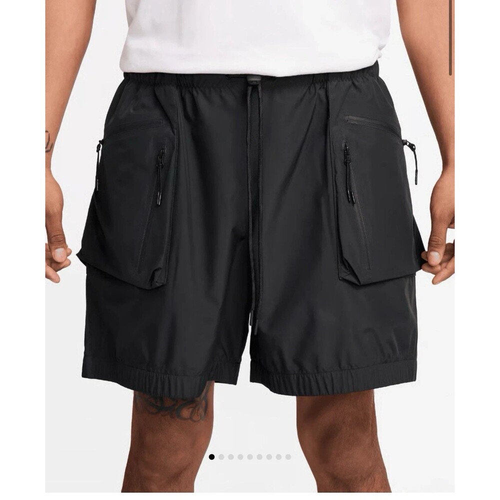 Nike Tech Super Lightweight Cargo Shorts Black HJ2946-010 Men’s Large NEW